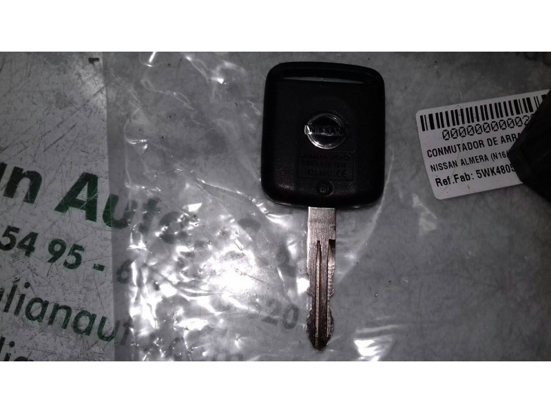 Recambio de conmutador de arranque para nissan almera (n16/e) line up referencia OEM IAM 5WK48050B 285909F902 SIEMENS