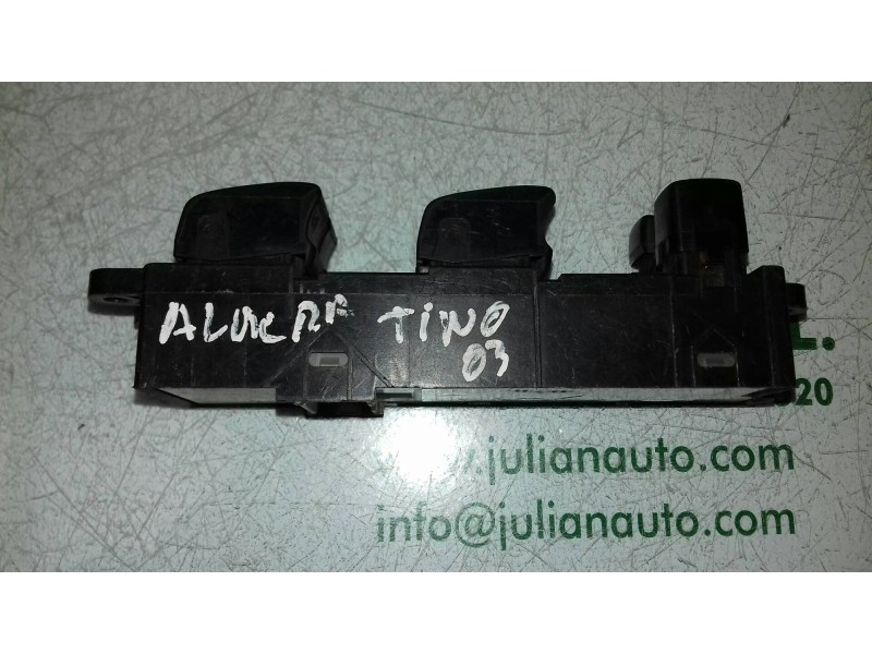 Recambio de mando elevalunas delantero izquierdo para nissan almera (n16/e) acenta referencia OEM IAM   