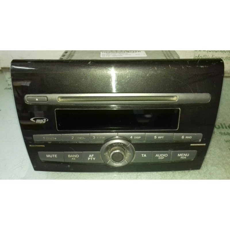 Recambio de sistema audio / radio cd para fiat bravo (198) 1.9 active multijet referencia OEM IAM 735451942 M003949 VISTEON