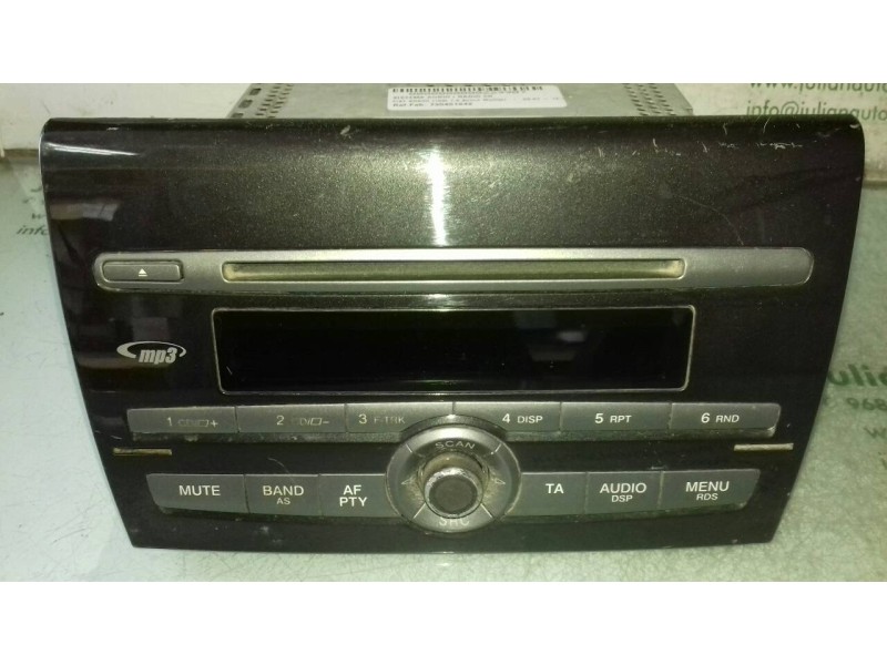 Recambio de sistema audio / radio cd para fiat bravo (198) 1.9 active multijet referencia OEM IAM 735451942 M003949 VISTEON