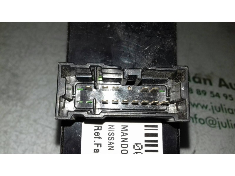 Recambio de mando elevalunas delantero izquierdo para nissan primera berlina (p12) acenta referencia OEM IAM 25401AV640  