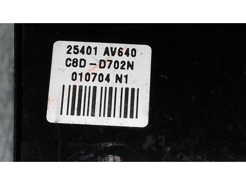 Recambio de mando elevalunas delantero izquierdo para nissan primera berlina (p12) acenta referencia OEM IAM 25401AV640  