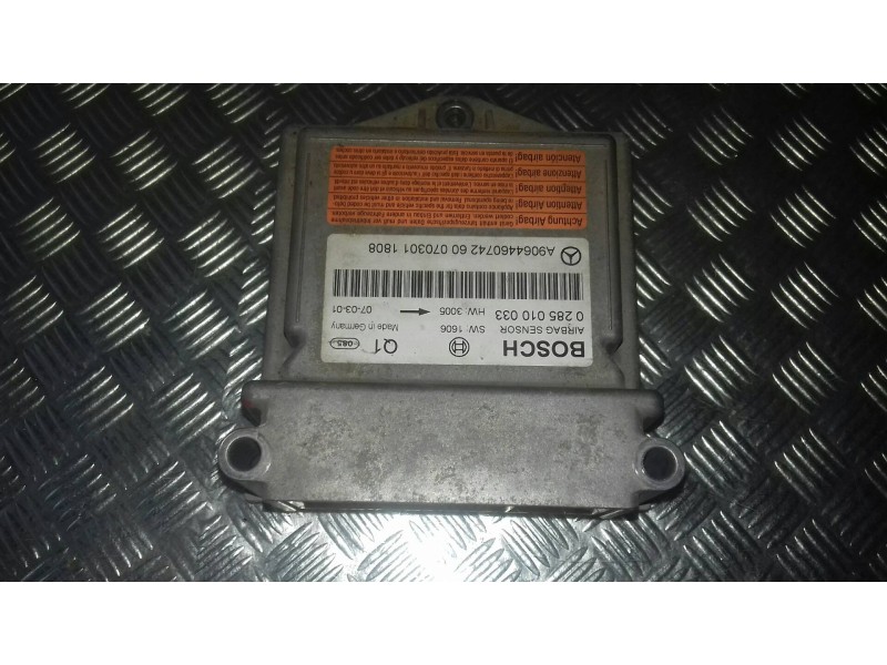 Recambio de centralita airbag para volkswagen crafter caja cerrada caja cerrada 35 referencia OEM IAM A9064460742 0285010033 BOS