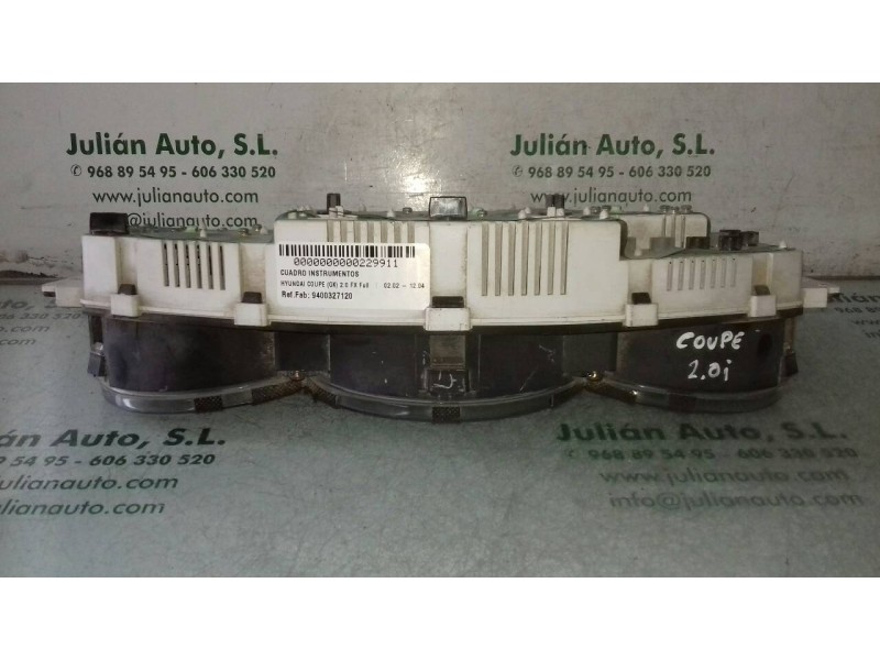 Recambio de cuadro instrumentos para hyundai coupe (gk) 2.0 fx full referencia OEM IAM 9400327120  