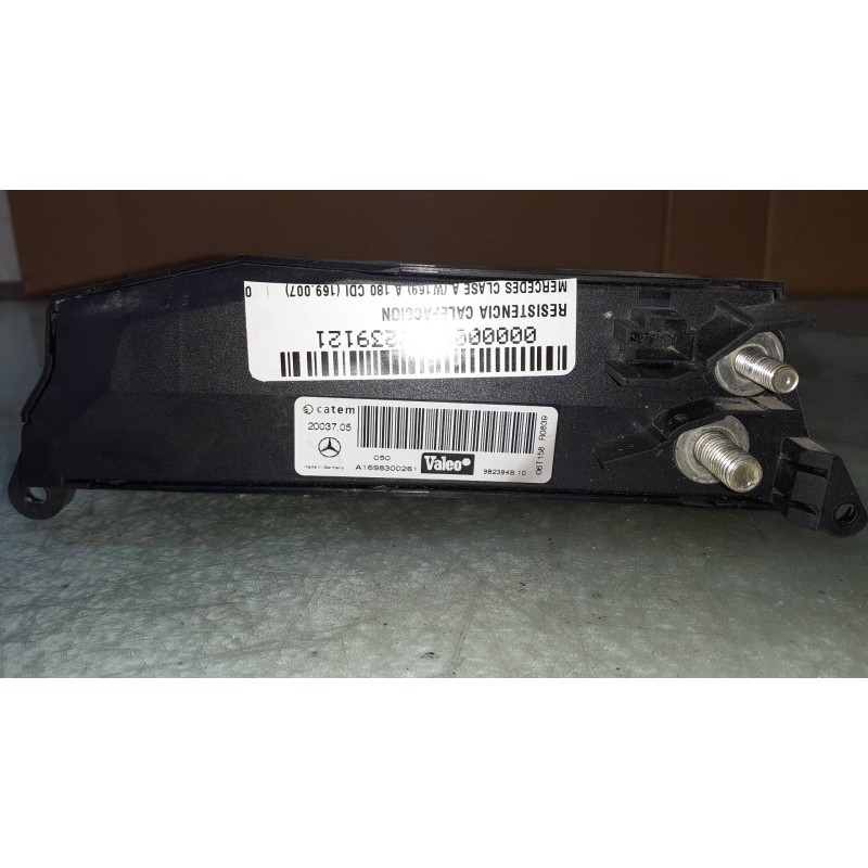 Recambio de resistencia calefaccion para mercedes-benz clase a (w169) a 180 cdi (169.007) referencia OEM IAM A1698300261  