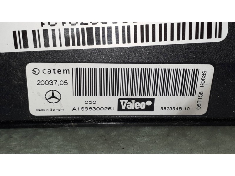 Recambio de resistencia calefaccion para mercedes-benz clase a (w169) a 180 cdi (169.007) referencia OEM IAM A1698300261  
