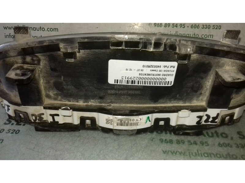 Recambio de cuadro instrumentos para hyundai i30 classic referencia OEM IAM 940032R010 11001333501 CV01