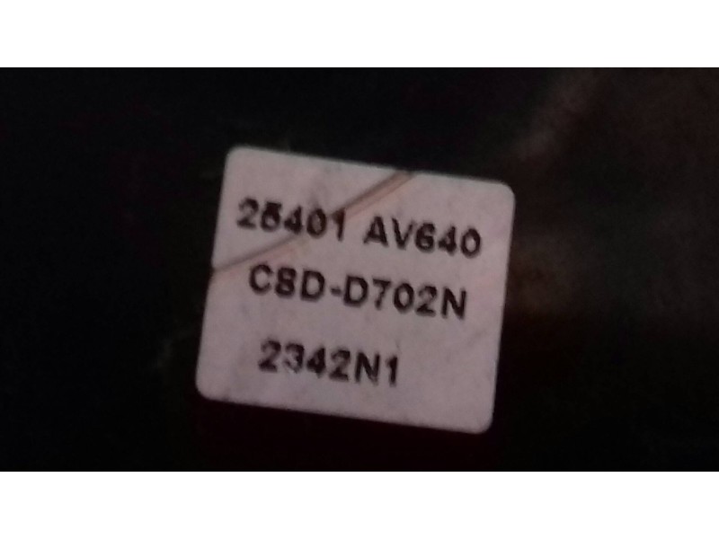 Recambio de mando elevalunas delantero izquierdo para nissan almera (n16/e) comfort referencia OEM IAM 25401AV640  