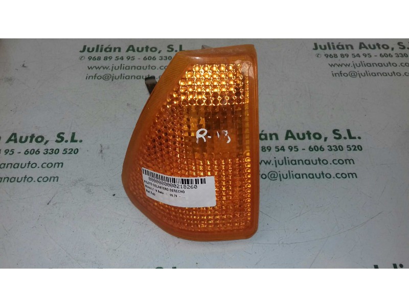 Recambio de piloto delantero derecho para renault 18 basis referencia OEM IAM   