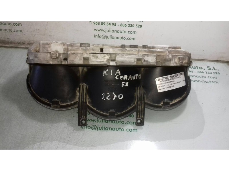 Recambio de cuadro instrumentos para kia cerato 2.0 ex crdi familiar (5-ptas.) referencia OEM IAM 940032F340 20050820 