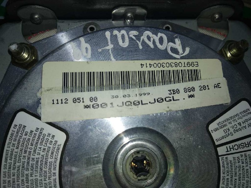 Recambio de airbag delantero izquierdo para volkswagen passat berlina (3b2) comfortline referencia OEM IAM 3B0880201AE  