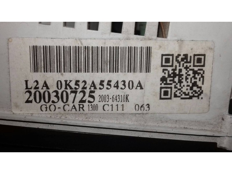 Recambio de cuadro instrumentos para kia carnival referencia OEM IAM 0K52A55430A 20030725  Recambio de cuadro instrumentos para kia carnival referencia OEM IAM 0K52A55430A 20030725