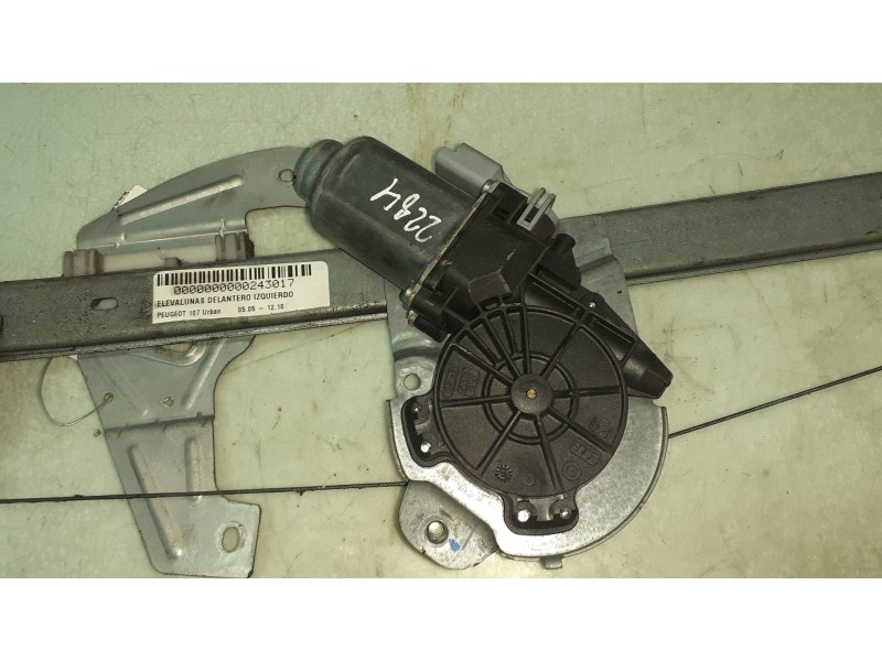 Recambio de elevalunas delantero izquierdo para peugeot 107 urban referencia OEM IAM 400843C 118671LH ELECTRICO