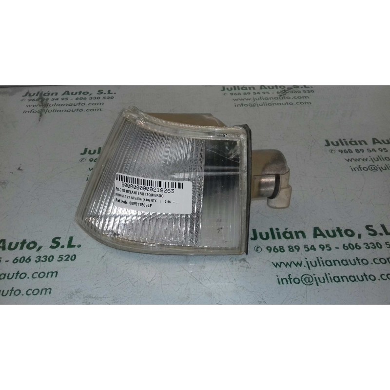 Recambio de piloto delantero izquierdo para renault 21 nevada (k48) gtx referencia OEM IAM 085511509LF  