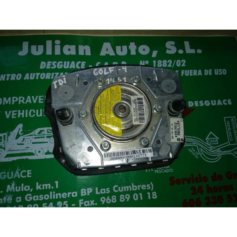 Recambio de airbag delantero izquierdo para volkswagen golf iv berlina (1j1) conceptline referencia OEM IAM 3B0880201AN  