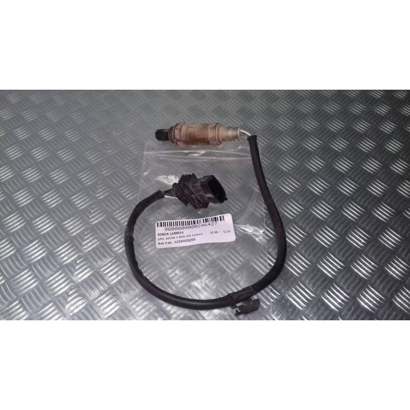 Recambio de sonda lambda para opel astra g berlina comfort referencia OEM IAM 0258005256  CONECTOR 4 PINES