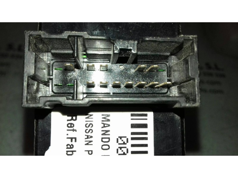 Recambio de mando elevalunas delantero izquierdo para nissan primera berlina (p12) acenta referencia OEM IAM 25401AV640  