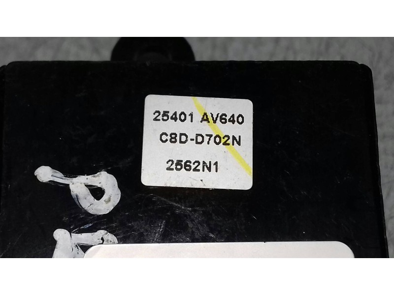 Recambio de mando elevalunas delantero izquierdo para nissan primera berlina (p12) acenta referencia OEM IAM 25401AV640  