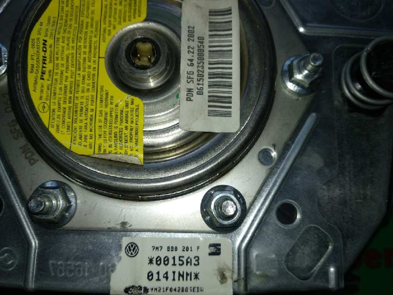Recambio de airbag delantero izquierdo para seat alhambra (7v9) stella referencia OEM IAM 7M7880201F  