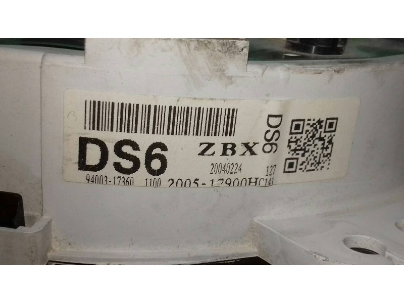 Recambio de cuadro instrumentos para hyundai matrix (fc) 1.5 crdi gls referencia OEM IAM 9400317360 200517900H DS6