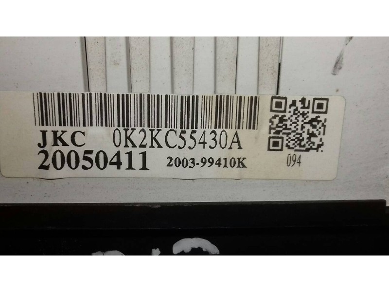 Recambio de cuadro instrumentos para kia carens 2.0 crdi ex monovolumen referencia OEM IAM 20050411 0K2KC55430A 