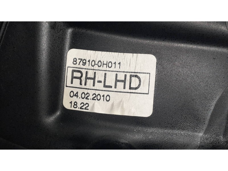 Recambio de retrovisor derecho para peugeot 107 urban referencia OEM IAM 879100H011 2101011 MANUAL