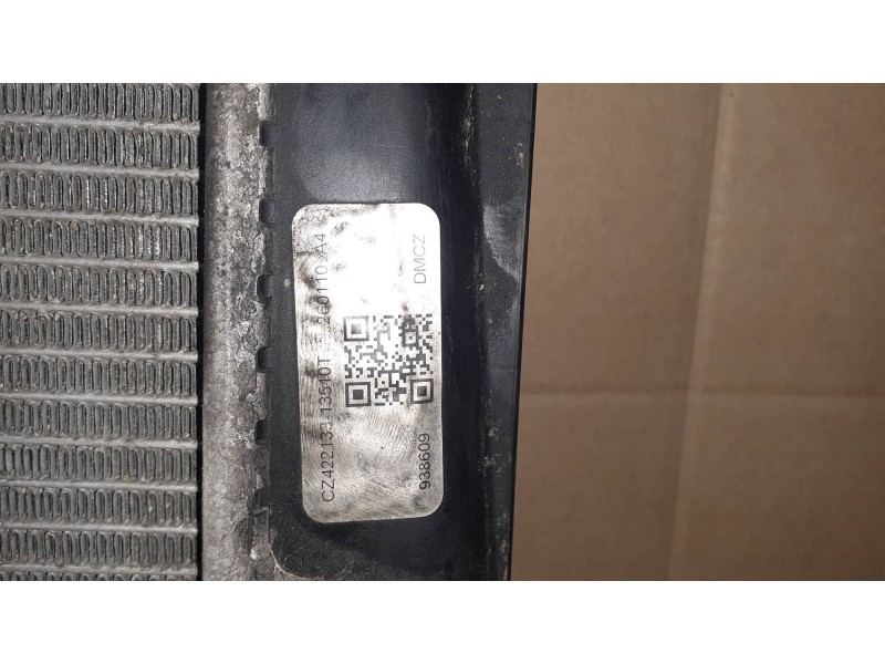 Recambio de radiador agua para peugeot 107 urban referencia OEM IAM CZ422133 YV010D DENSO