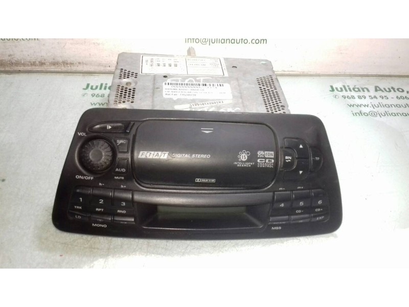 Recambio de sistema audio / radio cd para fiat marea berlina (185) td 100 elx referencia OEM IAM 735249778 FA1092X1856415 