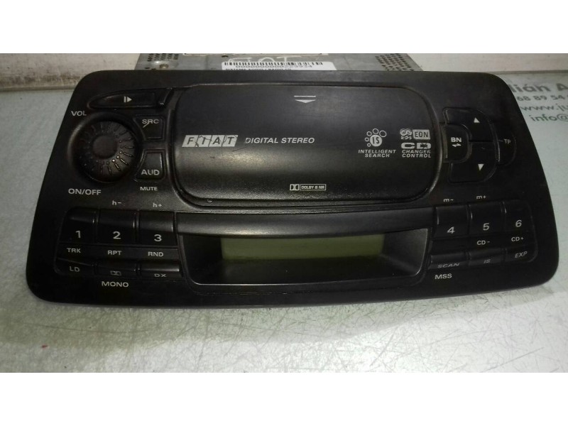 Recambio de sistema audio / radio cd para fiat marea berlina (185) td 100 elx referencia OEM IAM 735249778 FA1092X1856415 