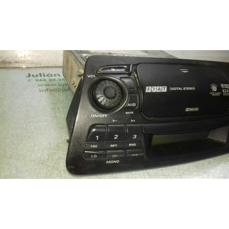 Recambio de sistema audio / radio cd para fiat marea berlina (185) td 100 elx referencia OEM IAM 735249778 FA1092X1856415 