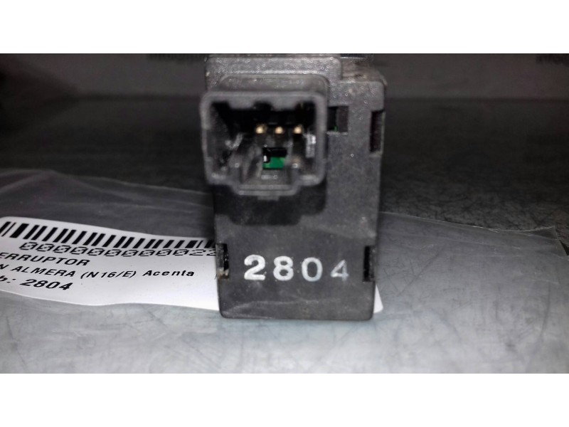 Recambio de interruptor para nissan almera (n16/e) acenta referencia OEM IAM 2804 3 PINES REGULADOR LUCES
