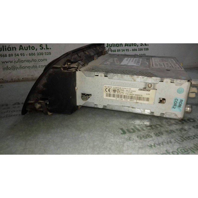 Recambio de sistema audio / radio cd para fiat marea berlina (185) td 100 elx referencia OEM IAM 735249778 FA1092X1856415 