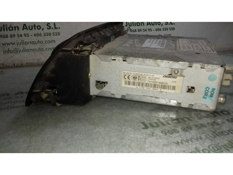 Recambio de sistema audio / radio cd para fiat marea berlina (185) td 100 elx referencia OEM IAM 735249778 FA1092X1856415 
