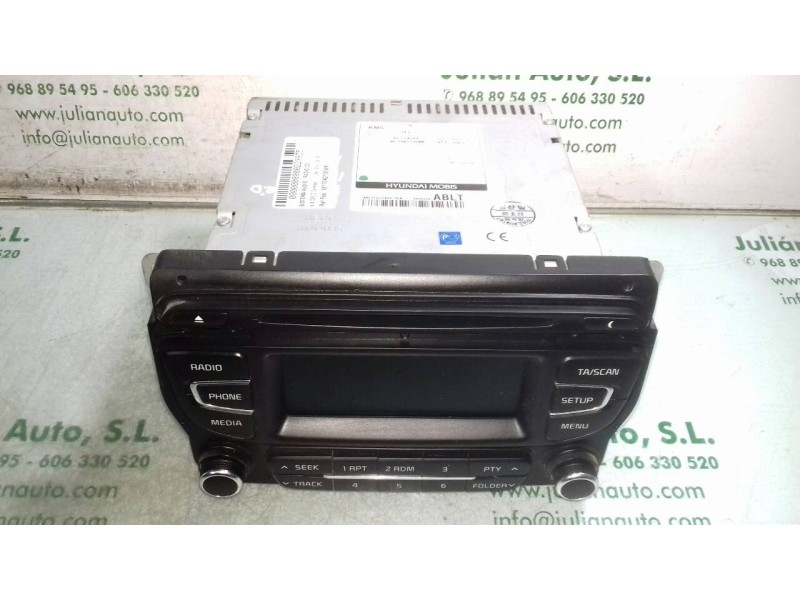 Recambio de sistema audio / radio cd para kia cee´d concept referencia OEM IAM 96170A2100WK AC110A2EE 