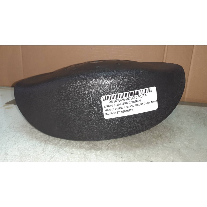 Recambio de airbag delantero izquierdo para renault megane ii classic berlina confort authentique referencia OEM IAM 8200301512A