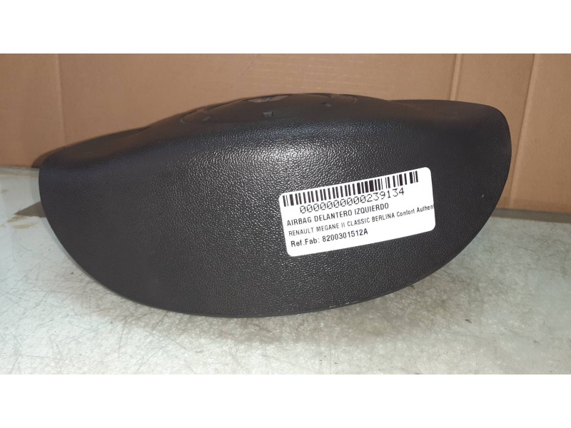 Recambio de airbag delantero izquierdo para renault megane ii classic berlina confort authentique referencia OEM IAM 8200301512A