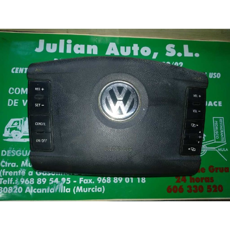 Recambio de airbag delantero izquierdo para volkswagen touareg (7l6) 2.5 tdi dpf referencia OEM IAM 7L6880201DA  