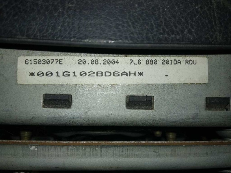 Recambio de airbag delantero izquierdo para volkswagen touareg (7l6) 2.5 tdi dpf referencia OEM IAM 7L6880201DA   Recambio de airbag delantero izquierdo para volkswagen touareg (7l6) 2.5 tdi dpf referencia OEM IAM 7L6880201DA