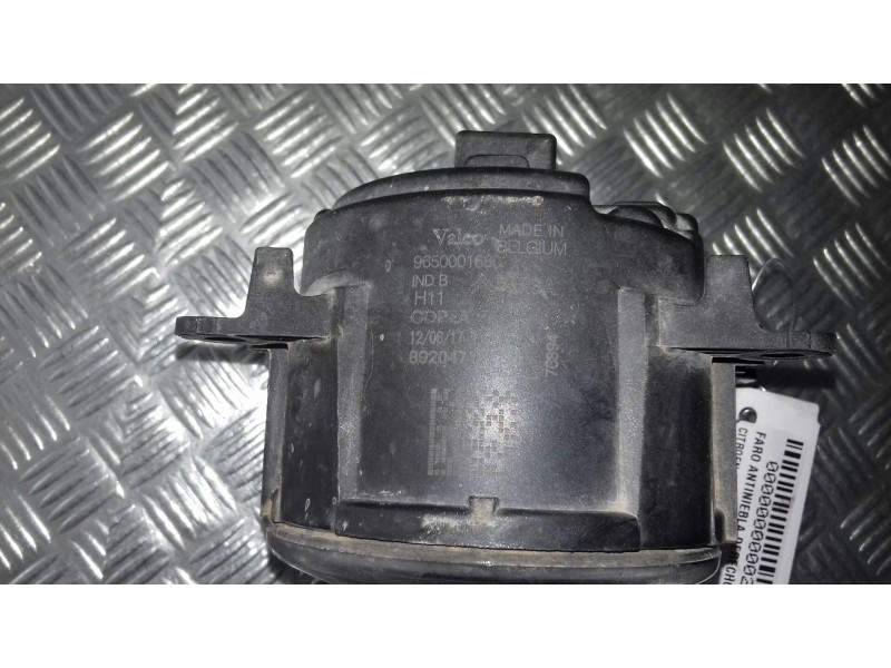 Recambio de faro antiniebla derecho para citroen c5 berlina sx (e) referencia OEM IAM 89210094  