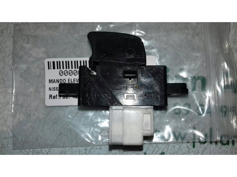 Recambio de mando elevalunas delantero derecho para nissan almera (n15) gx referencia OEM IAM 4Z237  5 + 1 PINES