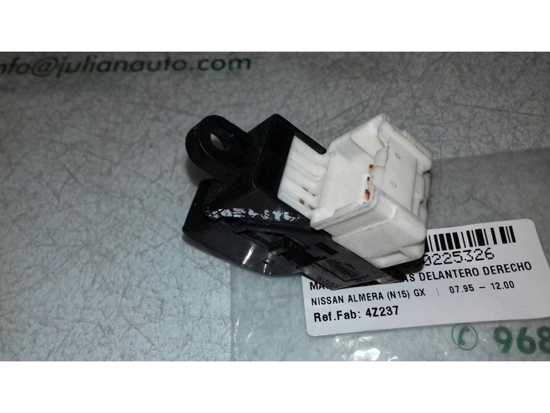 Recambio de mando elevalunas delantero derecho para nissan almera (n15) gx referencia OEM IAM 4Z237  5 + 1 PINES