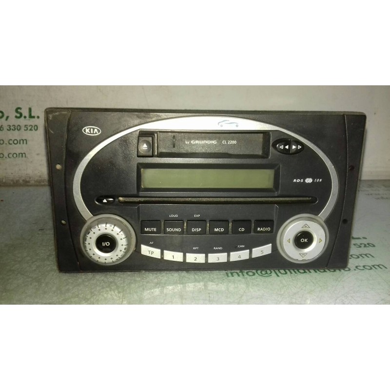 Recambio de sistema audio / radio cd para kia sportage lx referencia OEM IAM   RADIO CASSETTE