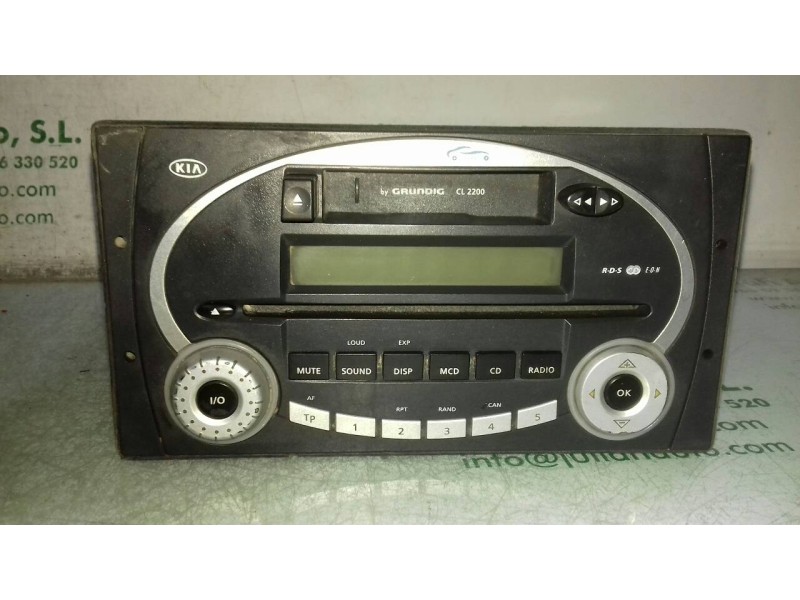 Recambio de sistema audio / radio cd para kia sportage lx referencia OEM IAM   RADIO CASSETTE