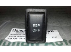 Recambio de interruptor para nissan primera berlina (p12) acenta referencia OEM IAM 2515Z 4 PINES ESP- OFF