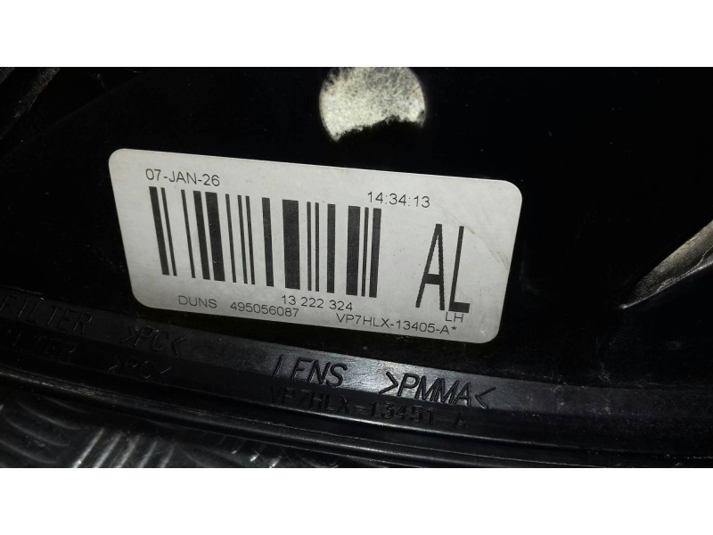 Recambio de piloto trasero izquierdo para opel astra h ber. cosmo referencia OEM IAM 13222324 VP7HLX13405A 495056087