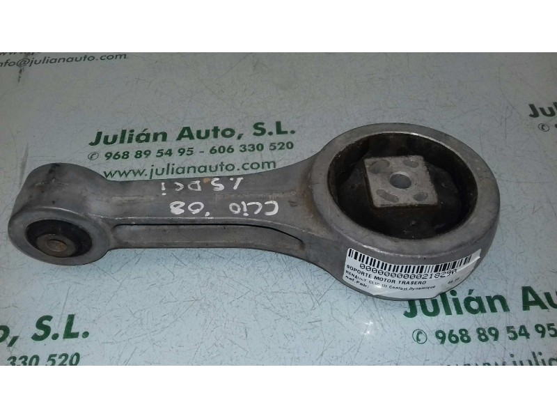 Recambio de soporte motor trasero para renault clio iii confort dynamique referencia OEM IAM   