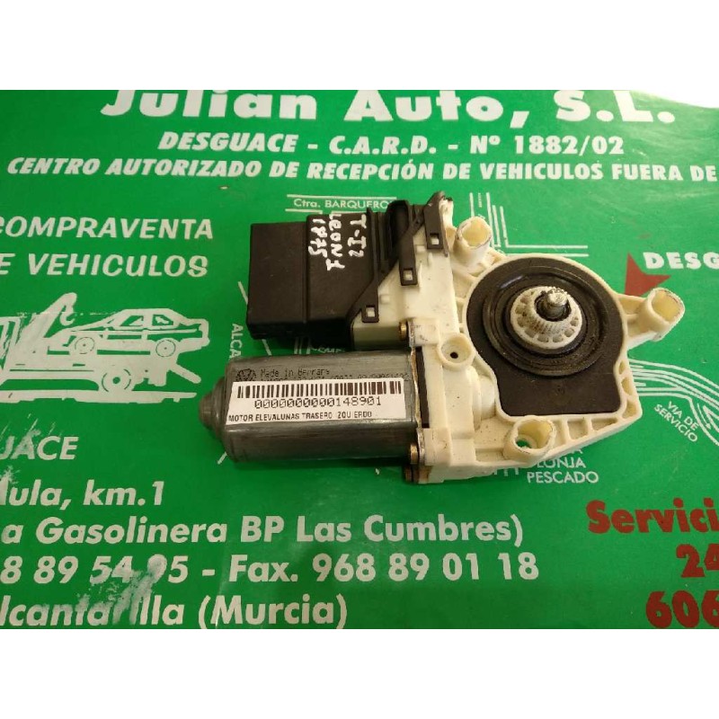 Recambio de motor elevalunas trasero izquierdo para seat leon (1m1) signo referencia OEM IAM 1C0959811A 105406301 