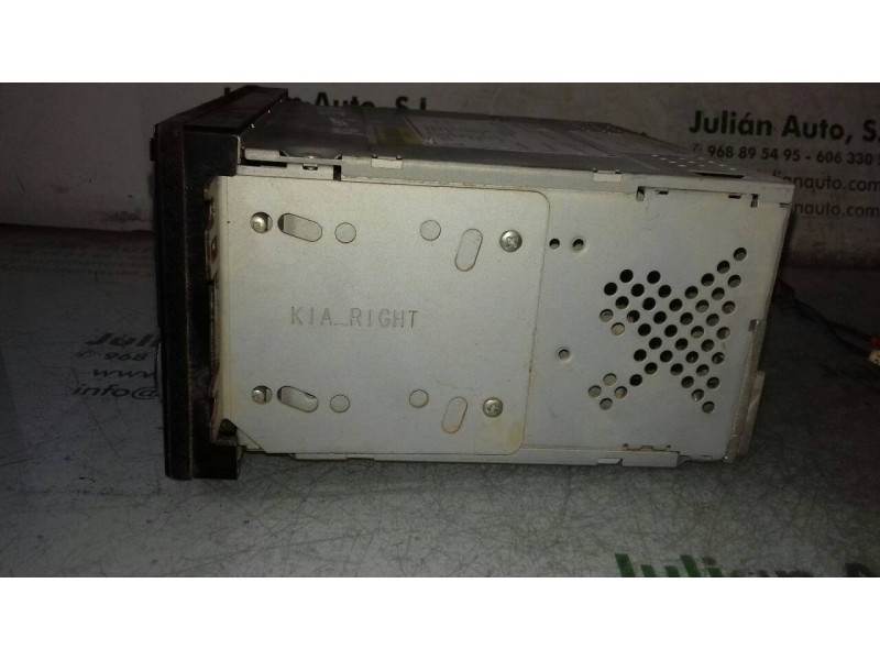 Recambio de sistema audio / radio cd para kia carens 2.0 crdi ex monovolumen referencia OEM IAM LACM5521EK M5521EK 