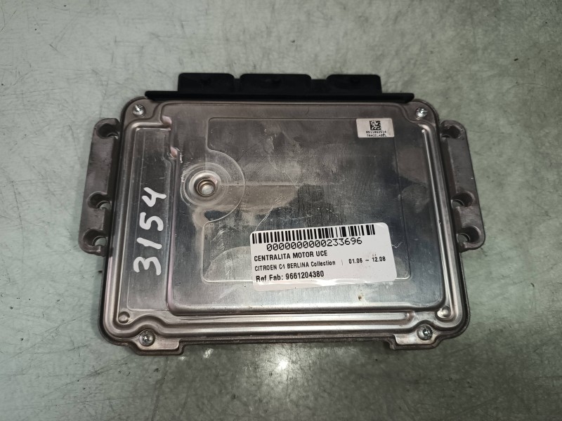 Recambio de centralita motor uce para citroen c4 berlina collection referencia OEM IAM 9661204380  BOSCH