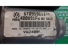 Recambio de motor elevalunas trasero izquierdo para volkswagen polo (9n3) referencia OEM IAM 6Y0959811 MR6400891F VW240RL 2